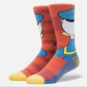 NEW Stance Mens Disney Donald Duck Socks MEDIUM M Classic Disney